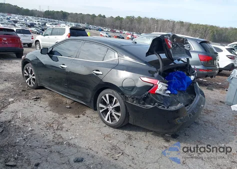 2017 Nissan Maxima 3.5 Platinum z USA, uszkodzony, nr VIN 1N4AA6AP5HC439176